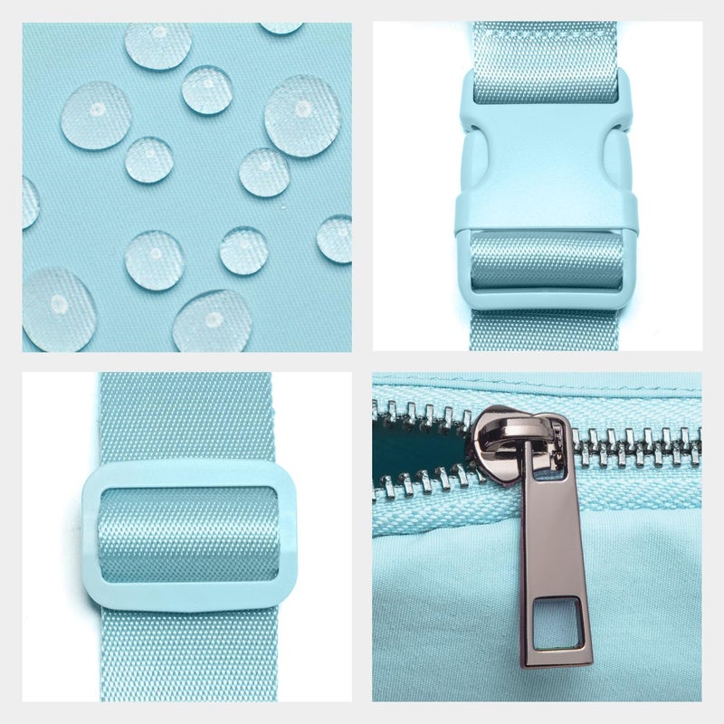 Gitus Belt Bag Fanny Pack Crossbody Bags for Women Fashion Waist Packs with Adjustable Strap Gifts for Women Men Teen Girls (Icing Blue) - Image 4